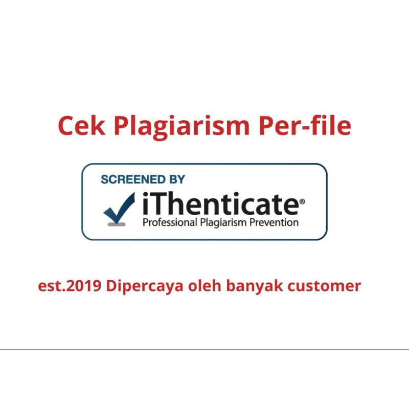 Cek Plagiasi Per File - Plagiarism Ithscan Ithenticate