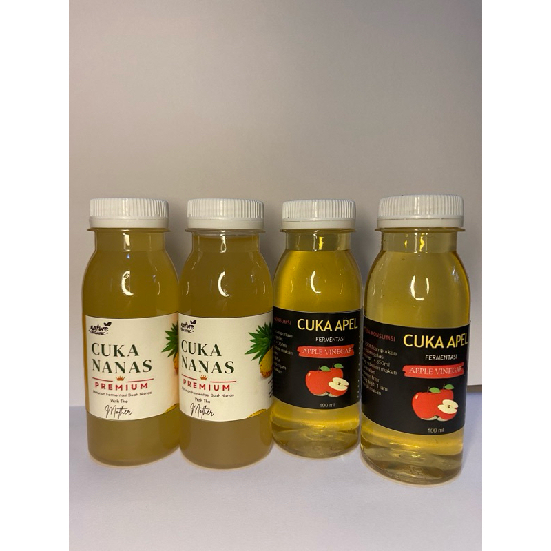 

Cuka apel // cuka nanas kemasan 100ml