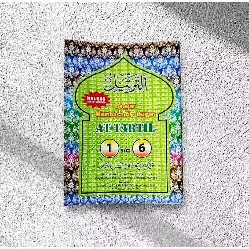At - Tartil jilid 1-6 khusus untuk remaja dan dewasa