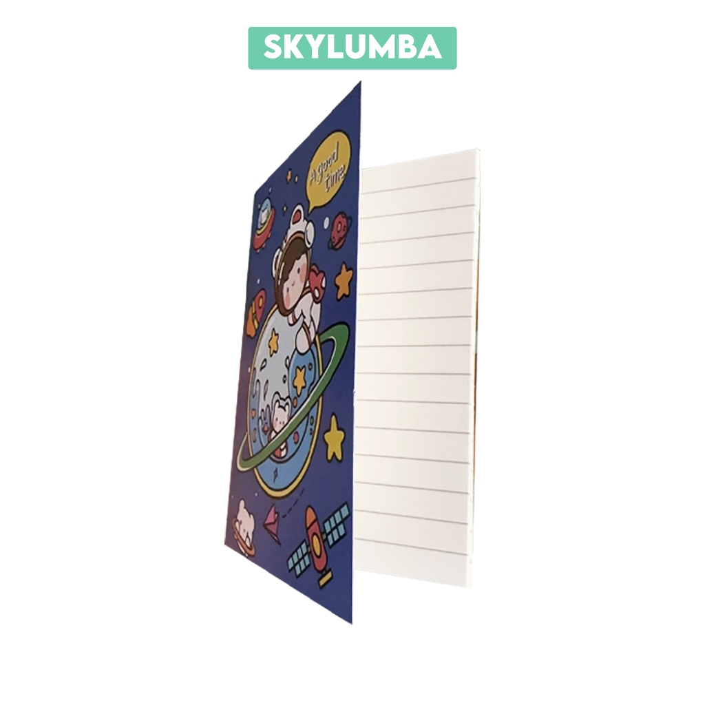 

Skylumba Mini Notebook Lucu Buku Tulis Catatan Kecil Simple - NB01