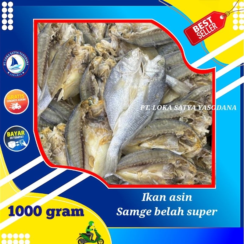 

ikan asin samge belah super 1000gram / 1 kg
