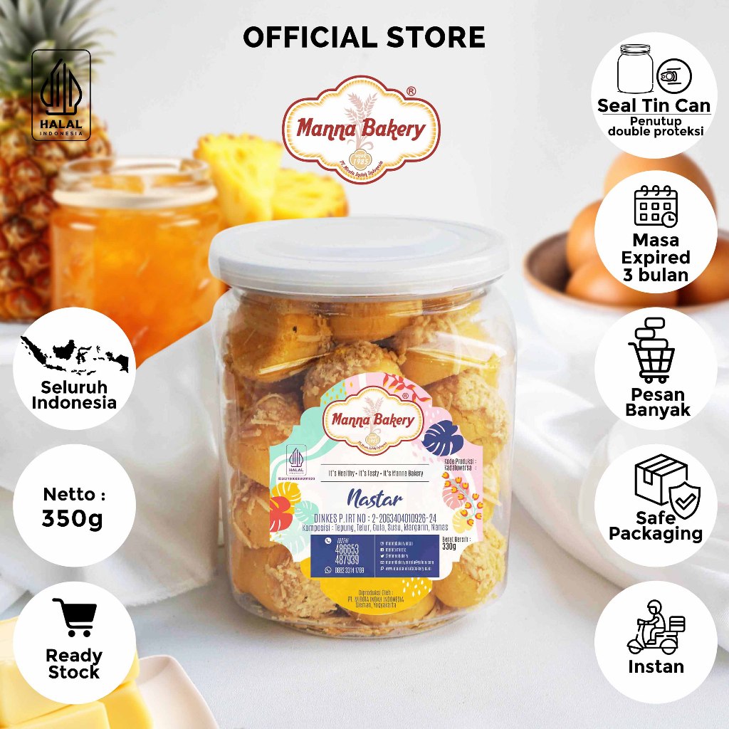 

NASTAR DENGAN KEJU EDAM/Nastar khas lebaran/ kue kering lebaran/ Hampers Idul fitri/hampers Lebaran/Nastar toples berat 330gr