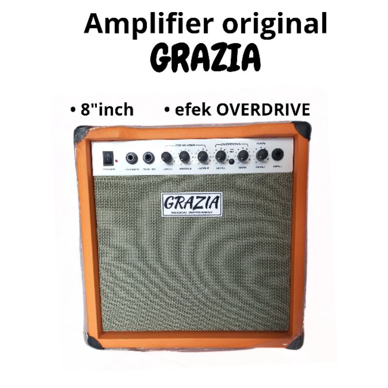 AMPLI GITAR 8 INCH ORIGINAL GRAZIA