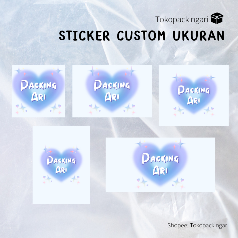 

Sticker Cromo Custom Ukuran | Sticker Kemasan | Sticker Packaging | Sticker Cromo | Sticker Murah | Sticker Lucu | Stiker Murah Kotak | Sticker Packing Olshop