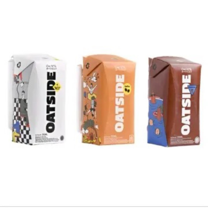 

Susu OATSIDE Mini Oat Milk 200ml Straw Dus Karton 24 Susu Oat Gandum
