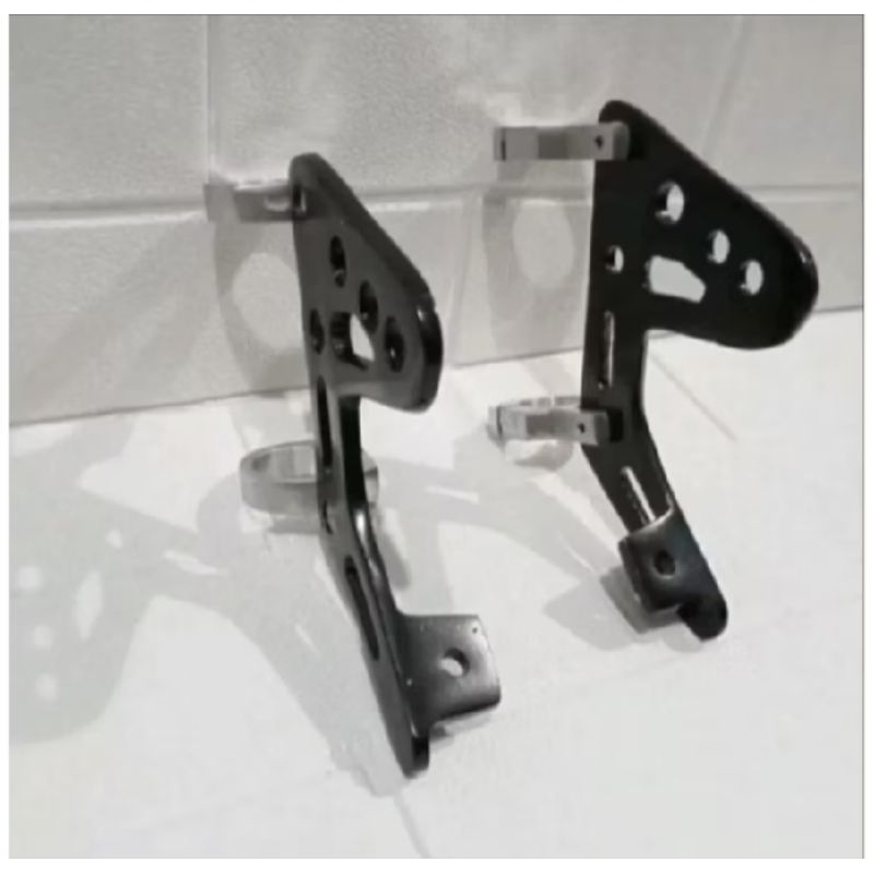 Pangkon Lampu Depan RX King Dudukan Lampu CNC Set Breket Lampu RX King