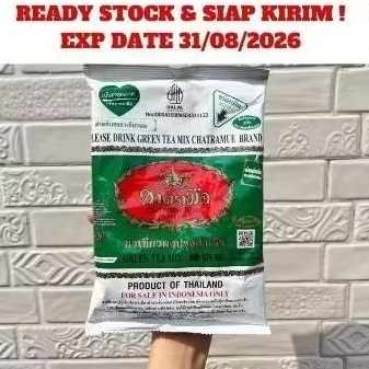 

Chatramue Green Tea Thailand 200 Gram - Chatramue Brand (BPOM) HALAL