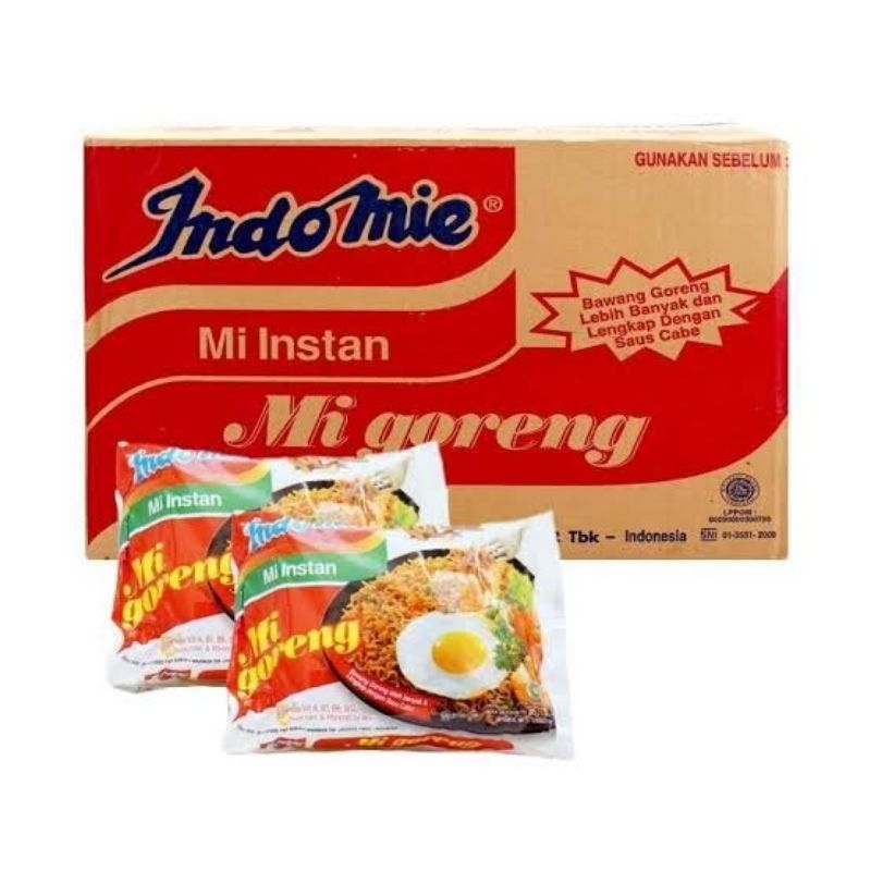 

INDOMIE MIE GORENG INSTAN 80gr