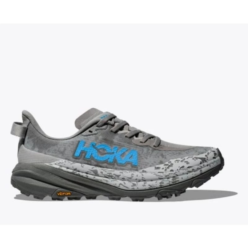 Hoka Original Hoka Speedgoat 6 Womens Trail Running Shoes - Stellar Grey / Asteroid Original