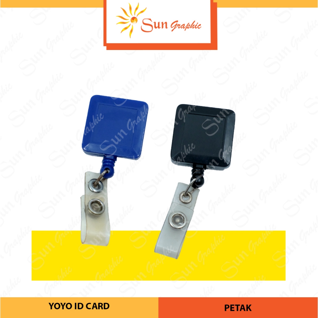 

Yoyo Id Card Petak / Gantungan Tempat Id Card - Sun Graphic