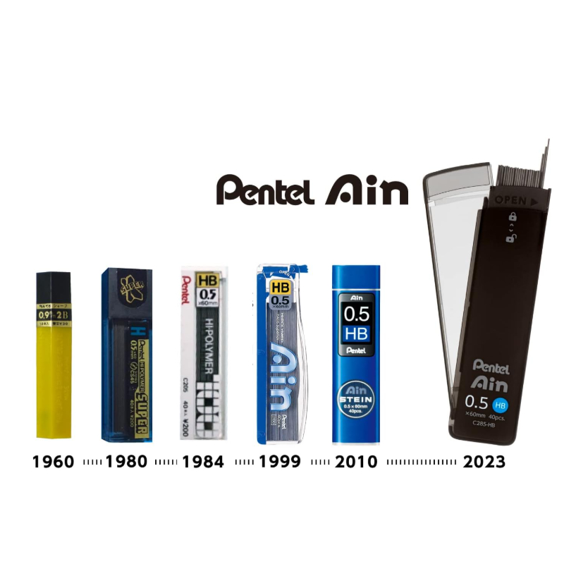 

RK Pentel Ain Stein Mechanical Pencil Lead Refill Drafting Isi Pensil Cetekan Mekanik Pentel Graph