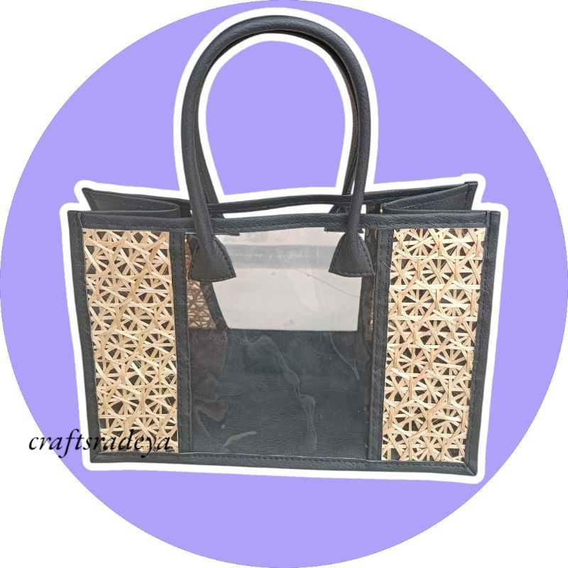

Tas Mika Bambu Sisi Elegant Etnik Besar / Tas Jinjing Bambu Mika