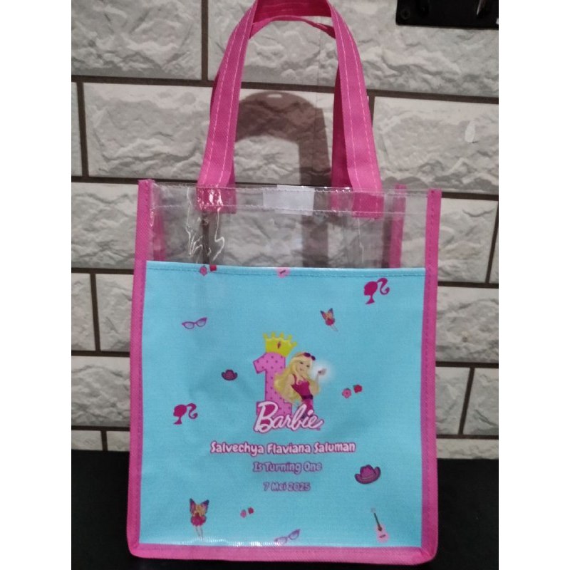 

[20x13x25] Tas Ultah Kombinasi Mika/Tas Kombinasi Mika Souvenir/ukuran Potrait