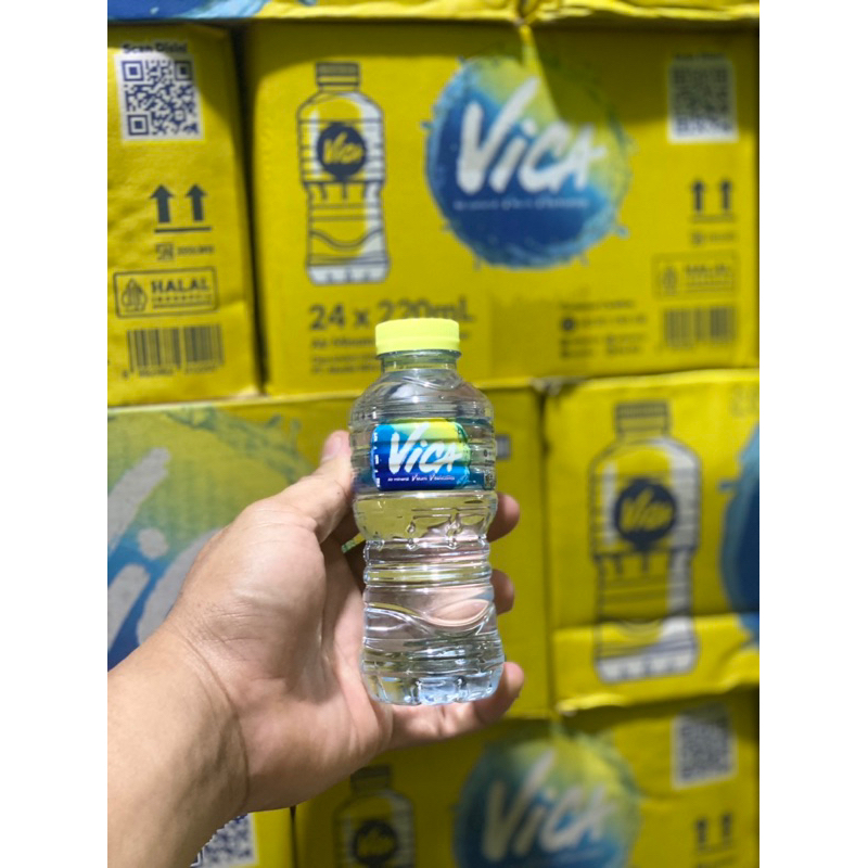 

(GRATIS ONGKIR) AIR MINERAL VICA 220ml isi 24 botol