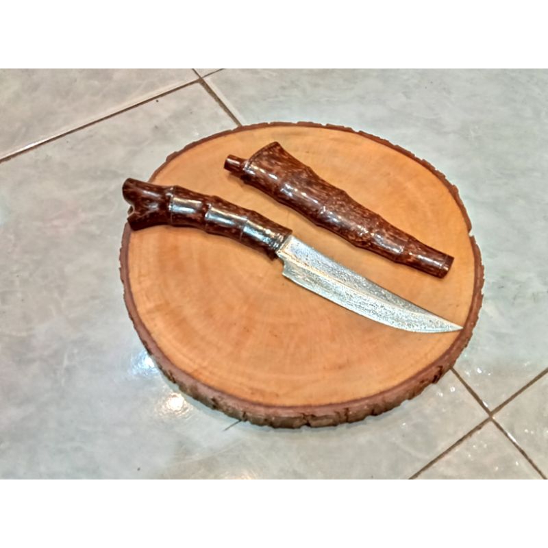 pisau seset HSS bambu petuk