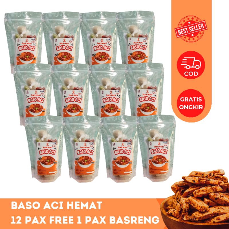

Paket Baso Aci Ekonomis 12 Pax Free Basreng Pedas