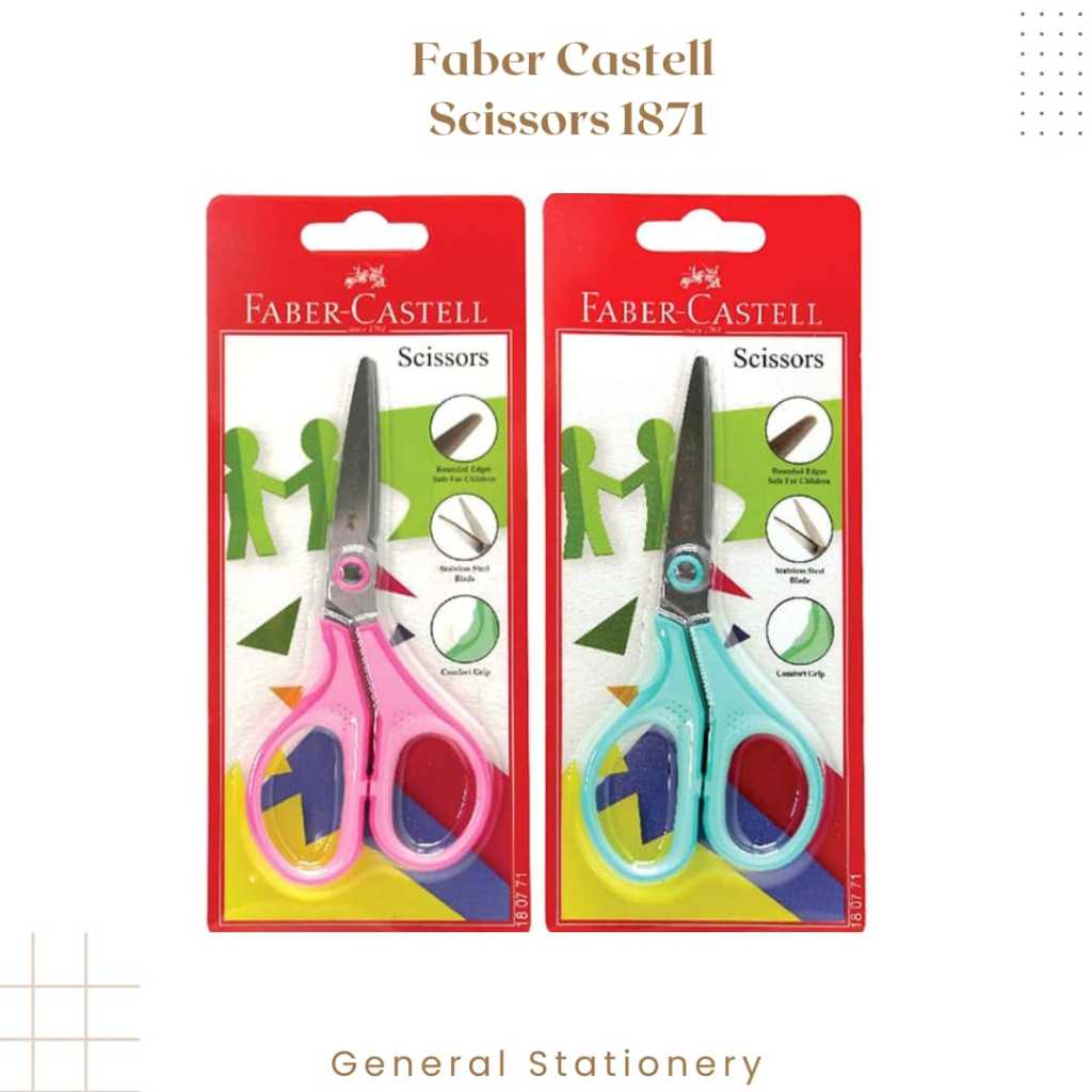 

Faber Castell Gunting Type 1871 Warna Toska