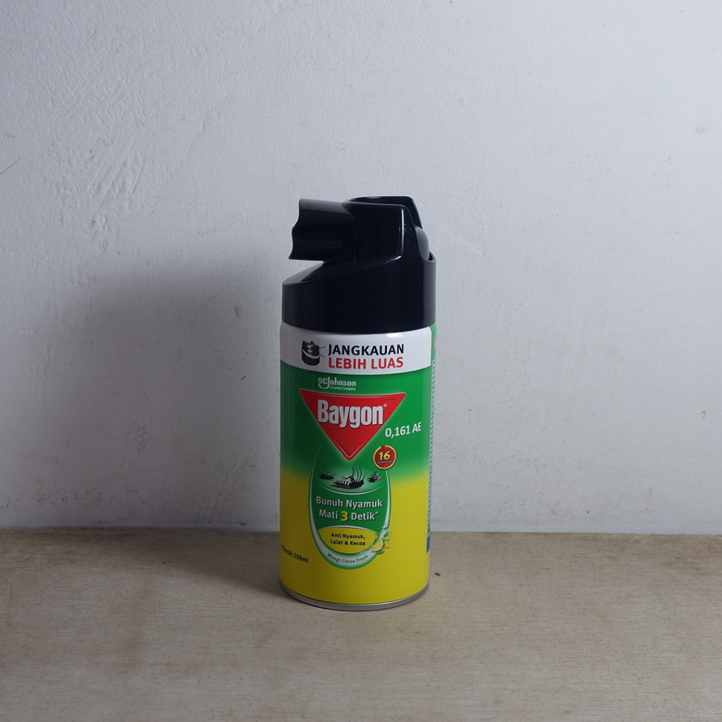 Nerrd Obat Nyamuk Baygon Spray Murah 200ml dan 600ml