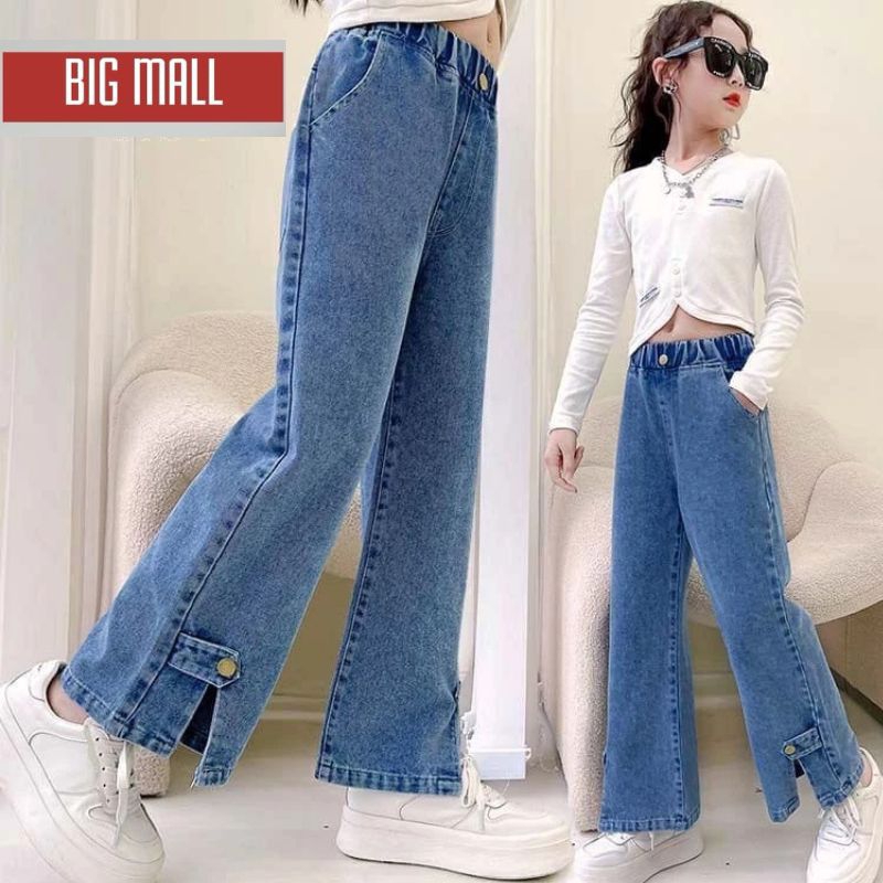 celana panjang anak perempuan HW kulot jeans Kulot Boyfriend jeans korea