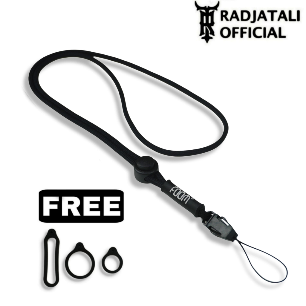 

V4 Lanyard Tali Perusik Black Series Gantungan Tali Lanyard Universal