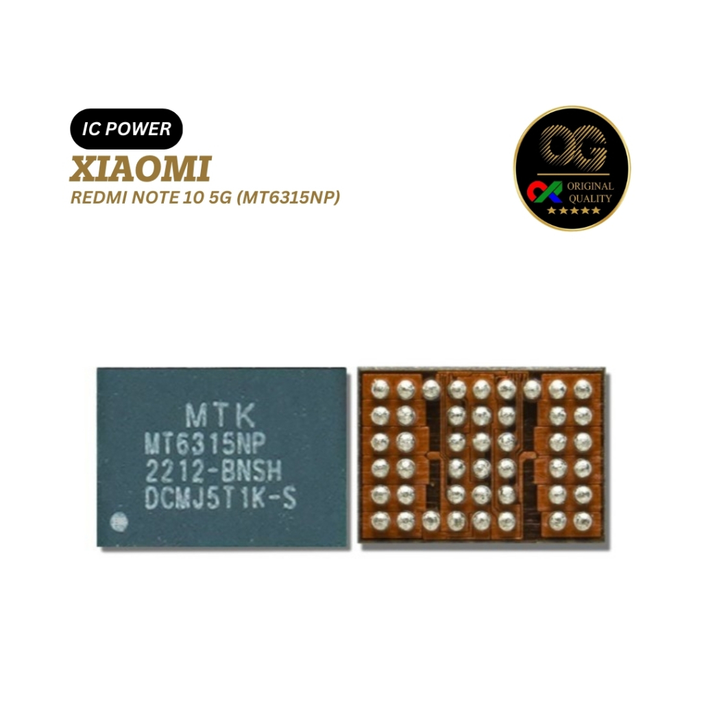 IC POWER XIAOMI REDMI NOTE 10 5G (MT6315NP)