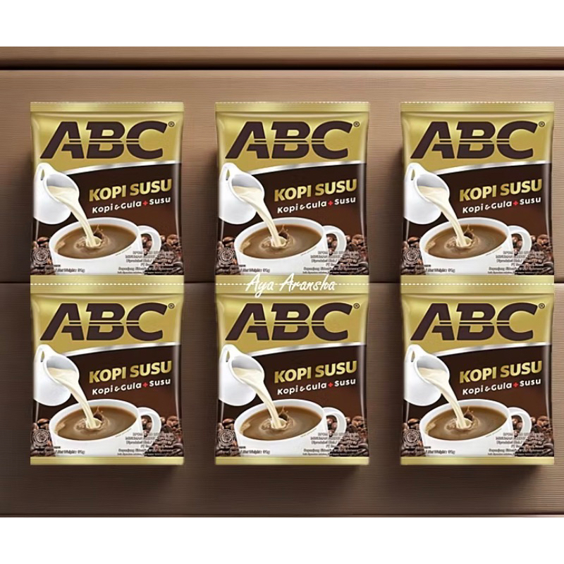 

Kopi ABC SUSU ‘10 Sachet