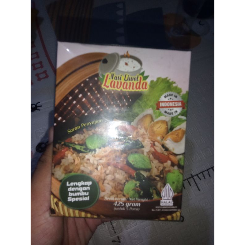 

Nasi Liwet instant 425g/Nasi liwet lavanda untuk 5 Porsi/khas sunda