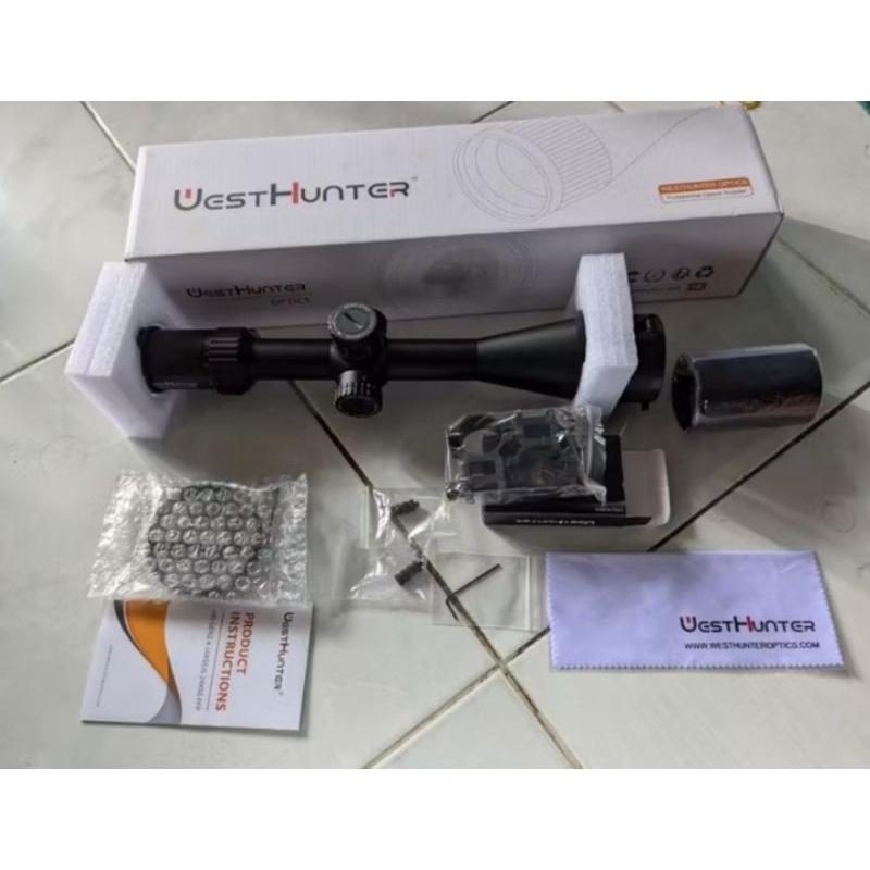 TELESKOP WESTHUNTER HD 6-24x50 FFP ZERO STOP