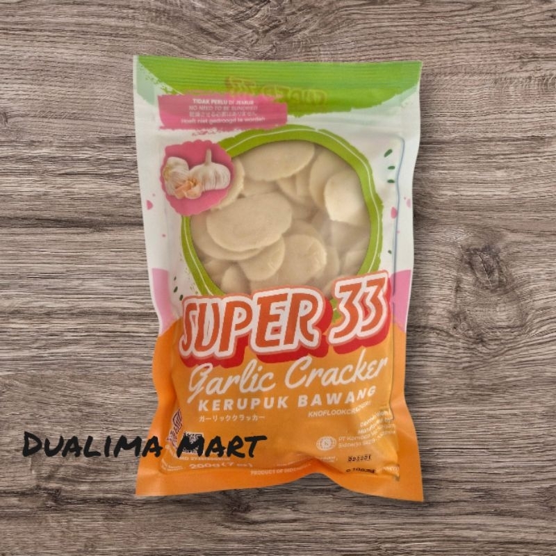 

KERUPUK BAWANG SUPER 33 200Gr (BARU)