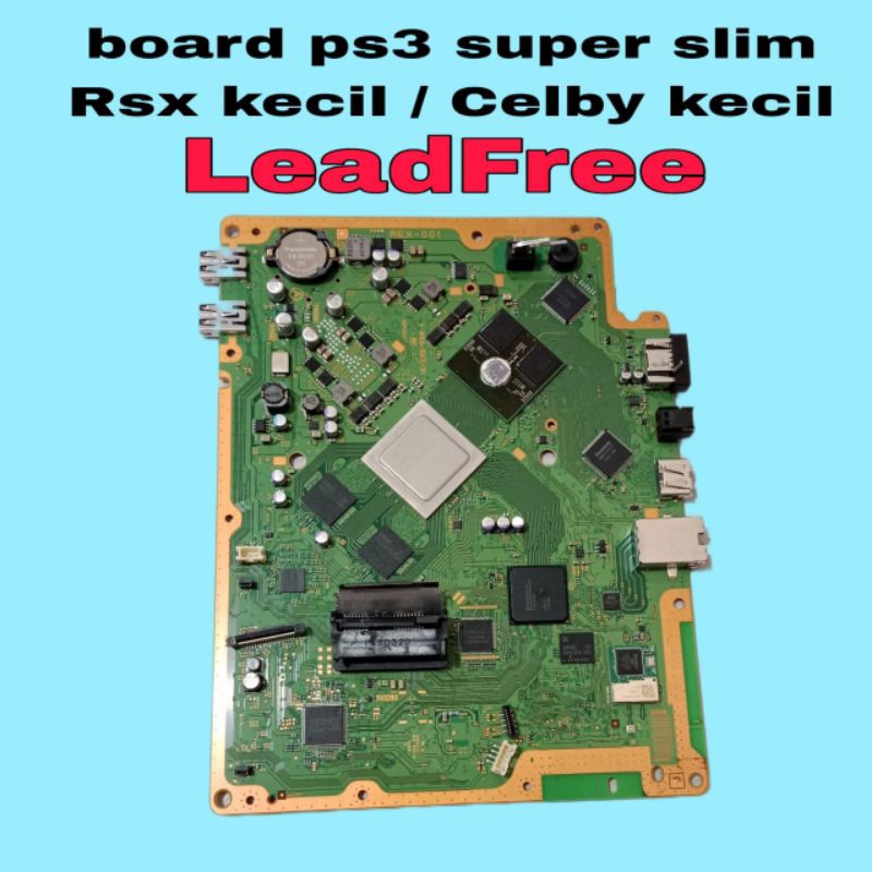 Board Motherboard Mesin Ps3 Superslim Ic Rsx Cellby Kecil