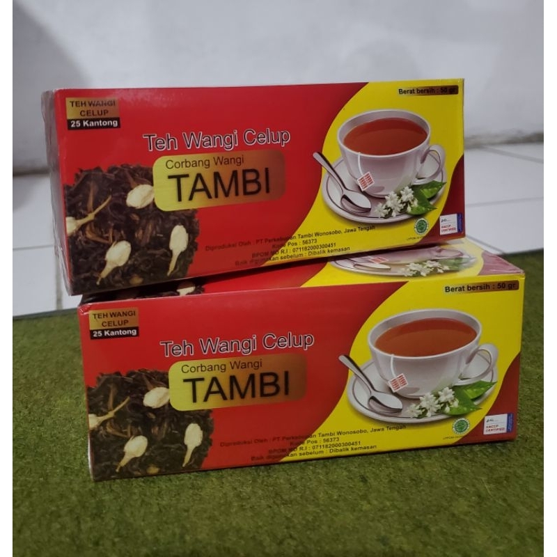 

Teh Tambi | Teh Corbang Wangi Celup 50gr (25 kantong/tea tag)