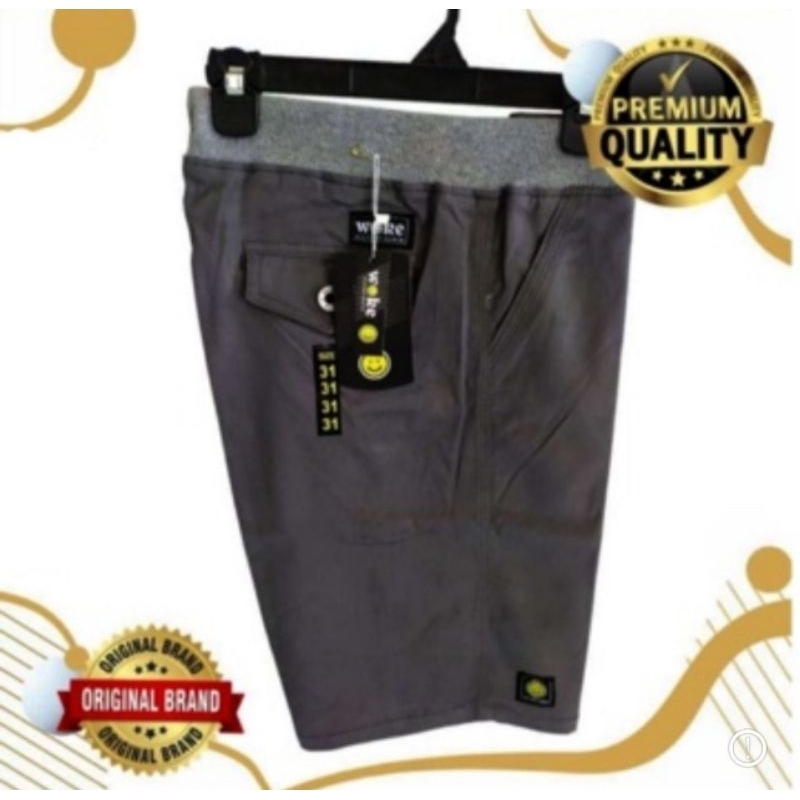 WOKE CELANA PENDEK PRIA COLOR PREMIUM