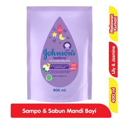 Johnson's Sabun Mandi & Sampo Bayi Refill 400 ml