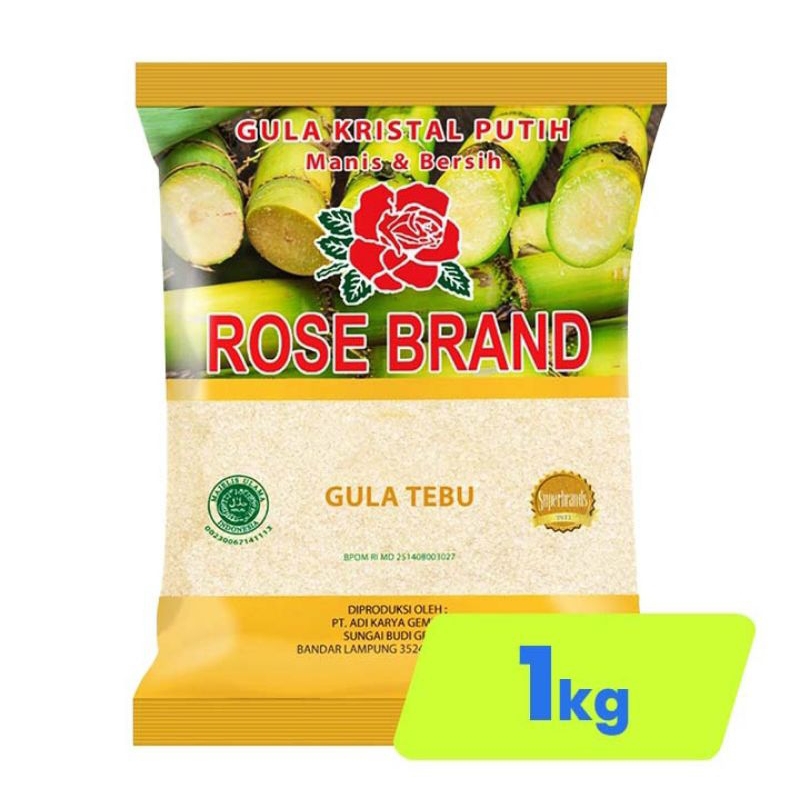 

Gula Rose Brand kuning 1kg