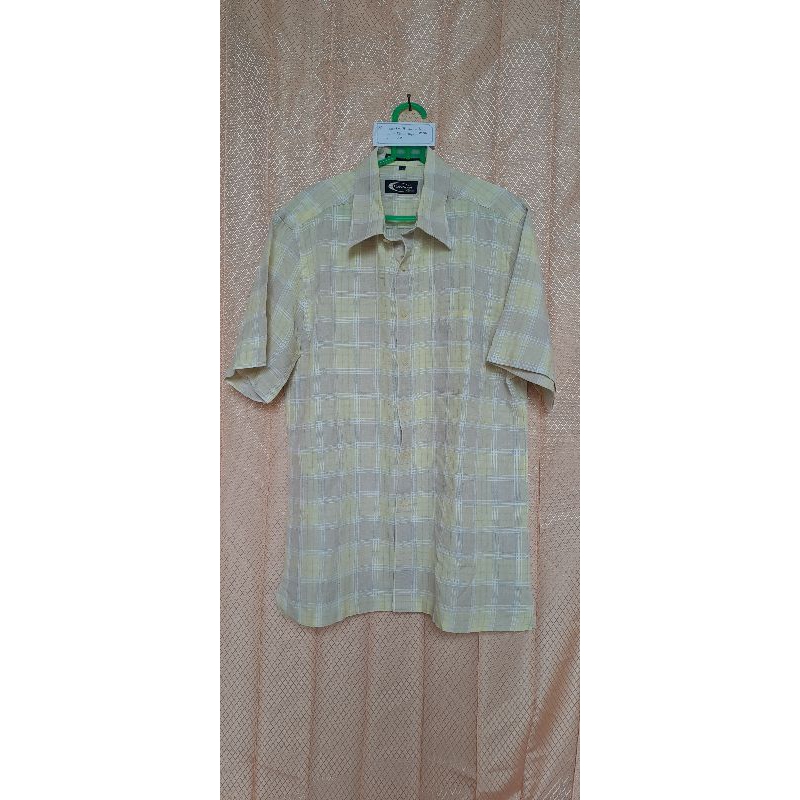 kemeja pria lengan pendek preloved