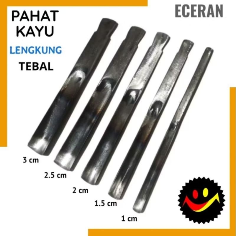 ECERAN PAHAT TEBAL UKIR KAYU MODEL LENGKUNG BAHAN BAJA GERGAJI MARMER KUALITAS TERBUKTI BAHAT BONSAI