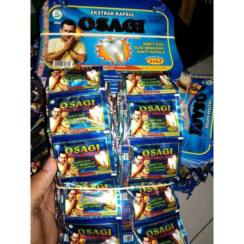 

Osagi Sakit Gigi Biru Original 100%