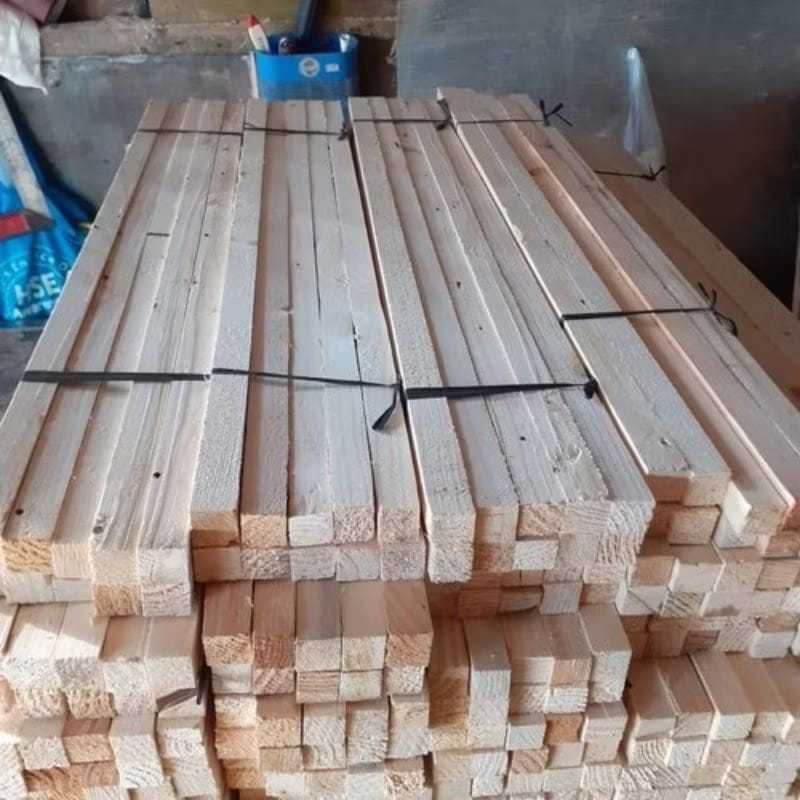 PROMO MURAH RENG 2X3 CM 10 BTG SUDAH SERUT HALUS / RENG KAYU 2X3 1 METER