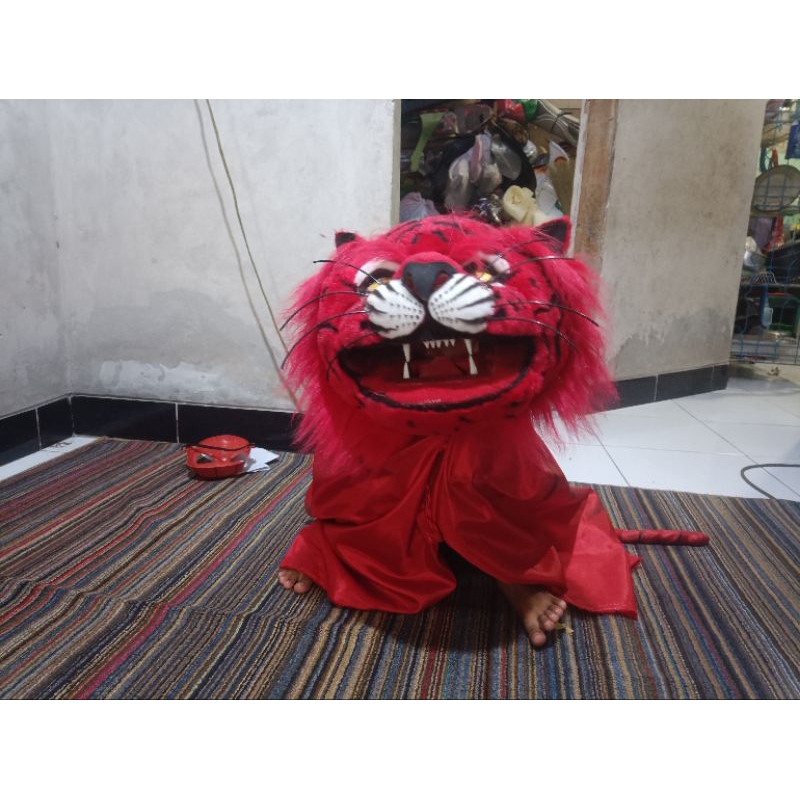 Barongan Macan macanan ukuran Tanggung