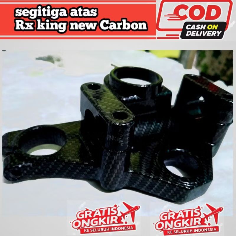 segitiga stang stir RX KING / T stir PNP RX KING series dudukan stir RX KING bahan tebal model carbo