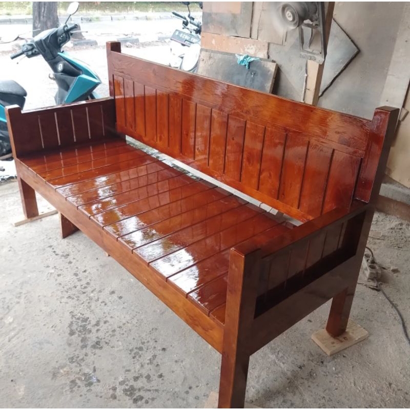 kursi panjang kursi teras kursi santai model klasik