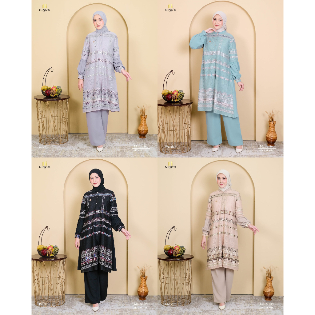 Maira set by Ninos Design - Ninos setcel / setelan celana dari ninos / ninos premium / oneset ninos
