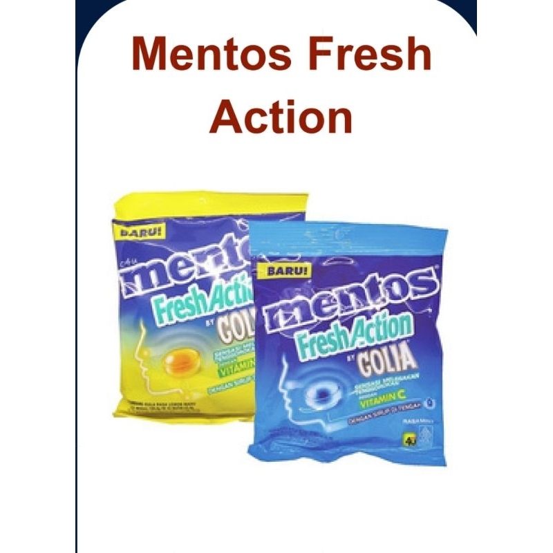 

mentos fresh action vit C 1 bag