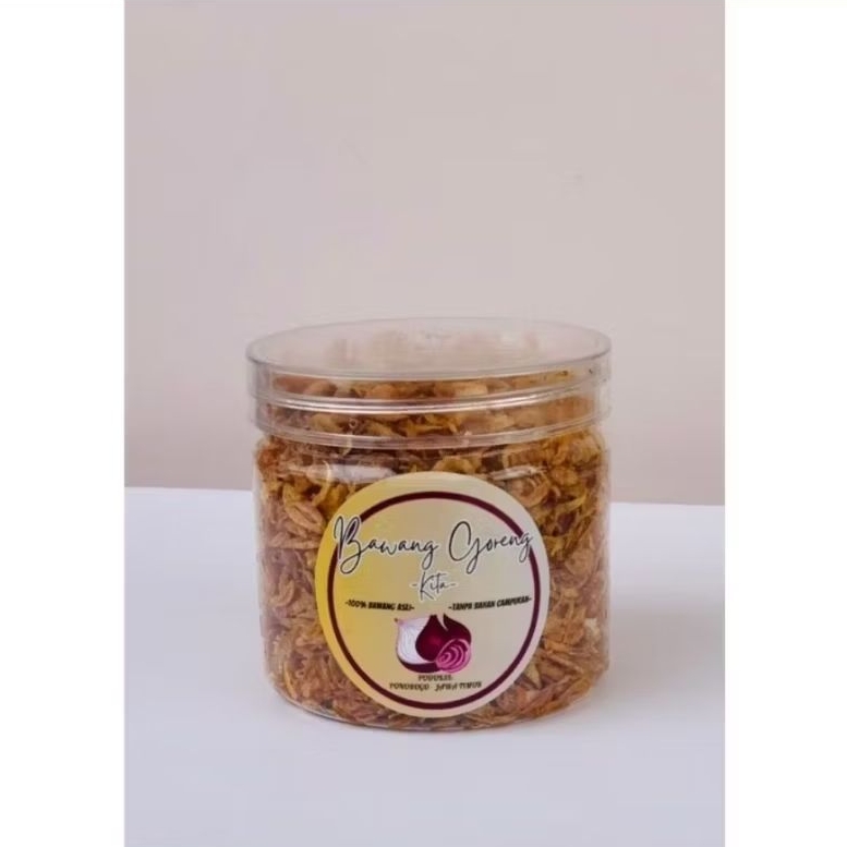 

Bawang Goreng Kita Tanpa Campuran|100% Asli 125gr