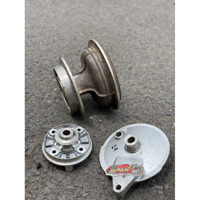 Tromol belakang ts100 original pnp arm kaze not tromol xlr250 not crf230 klr600, tsx250
