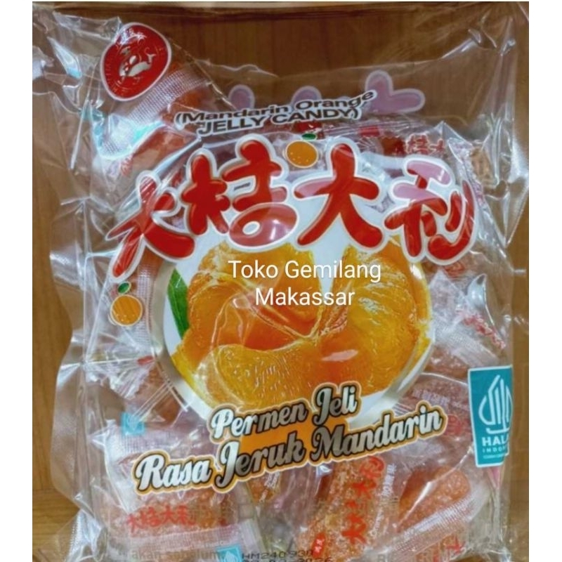 

Chen Liang Ji Permen Jeli Rasa Jeruk Mandarin Halal / Mandarin Orange Jelly Candy Halal 504 gram