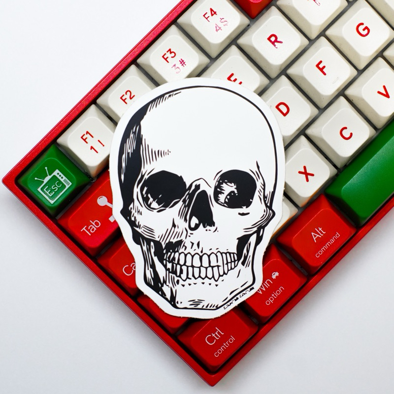 

STICKER SKULL HEAD DESIGN