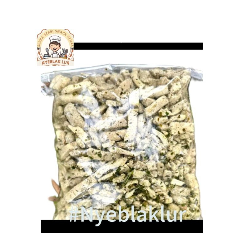 

Basreng Original daun jeruk gurih dan renyah kemasan 250-500gr