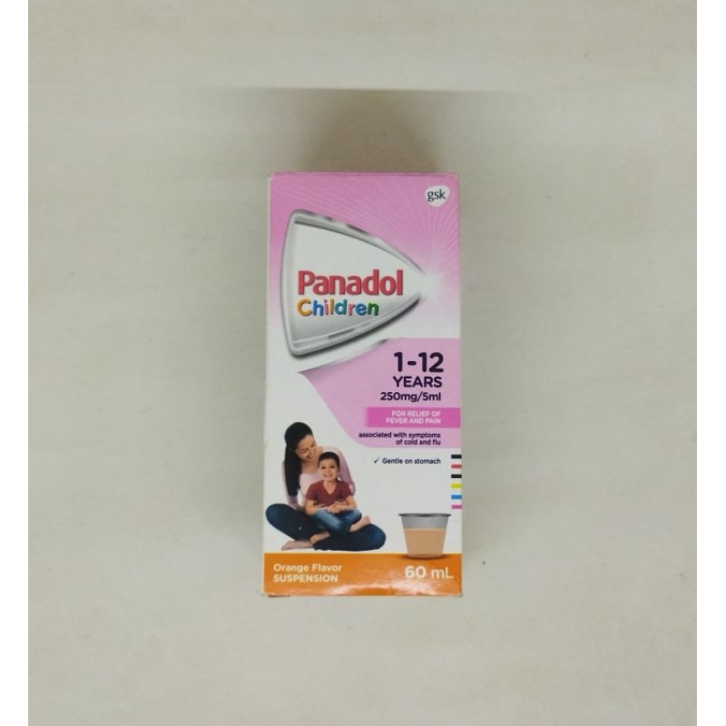 Panadol Sirup 60 ml (Obat Demam Anak) Import Singapore