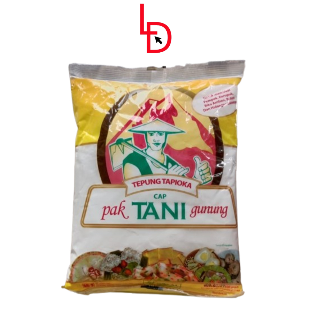 

Tepung Tapioka Cap Pak Tani Gunung 500gr